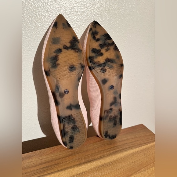 Rothy's The Point Ballet Flats Blush Pink Size 9.5 Womens - Picture 11 of 11
